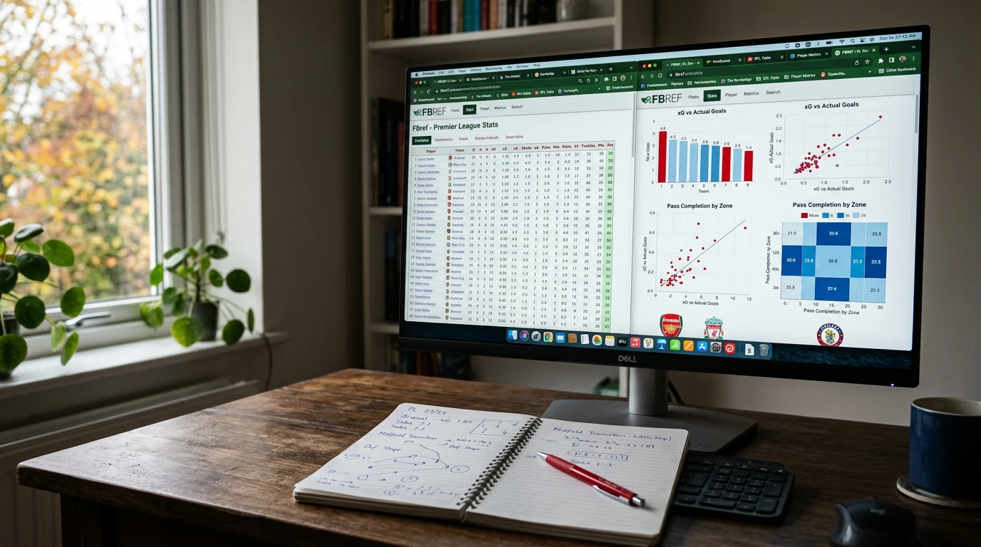 Přehled zdrojů fotbalových statistik a databází pro sázení